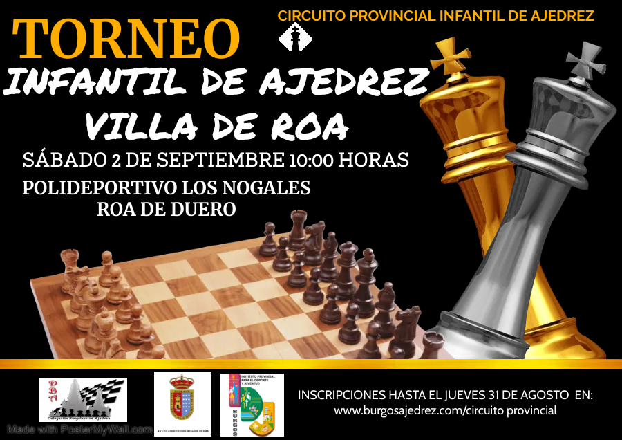 Torneo Infantil De Ajedrez Roa De Duero